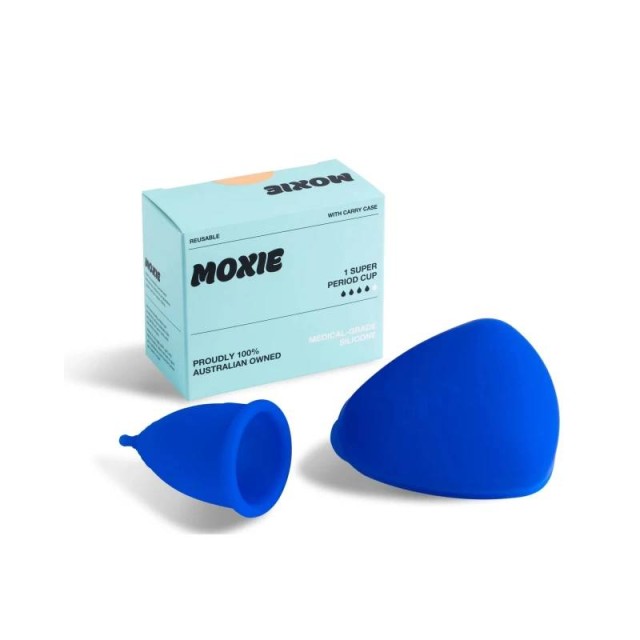 Moxie Reusable Period Cup - Super (Κύπελο Περιόδου για Μεσαία/Έντονη Ροή)