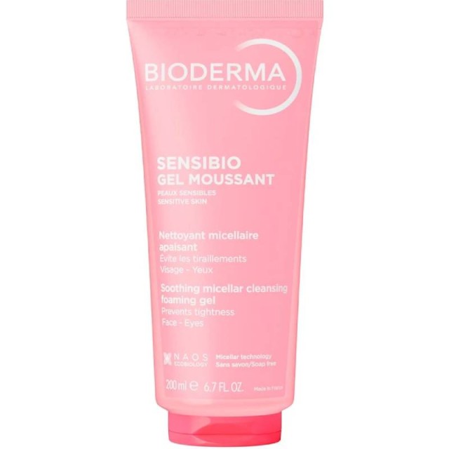 Bioderma Sensibio Soothing Micellar Cleansing Foaming Gel 200ml