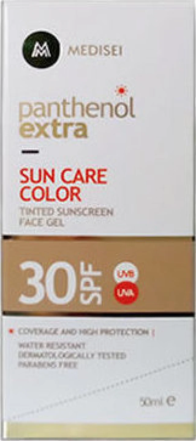 Medisei Panthenol Extra Sun Care Color SPF30 Αντηλιακό Προσώπου Με Χρώμα 50ml