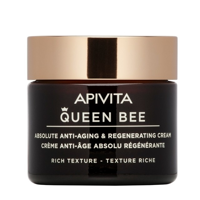 Apivita Queen Bee Κρέμα Απόλυτης Αντιγήρανσης & Αναγέννησης Πλούσιας Υφής 50ml