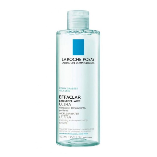 La Roche-Posay Effaclar Micellar Water Ultra Νερό Καθαρισμού και Ντεμακιγιάζ για το Λιπαρό Δέρμα 400ml