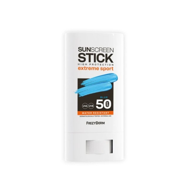 Frezyderm Sun Screen Stick Extreme Sport SPF50 Blue, Αντηλιακό Stick για Extreme Sports 20ml
