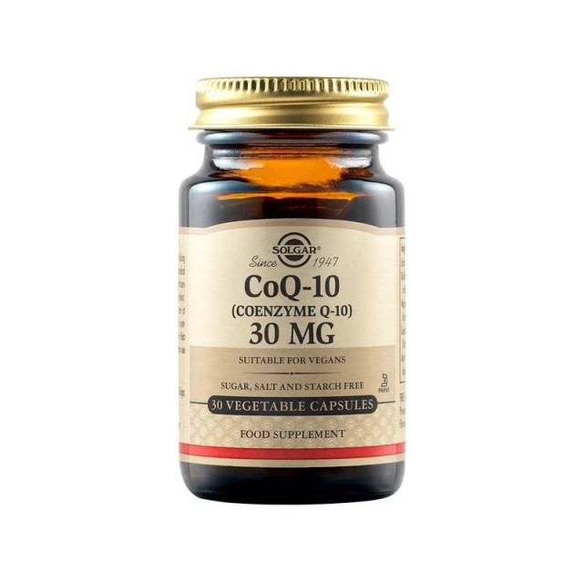 Solgar Coenzyme Q10 30mg, 30veg.caps