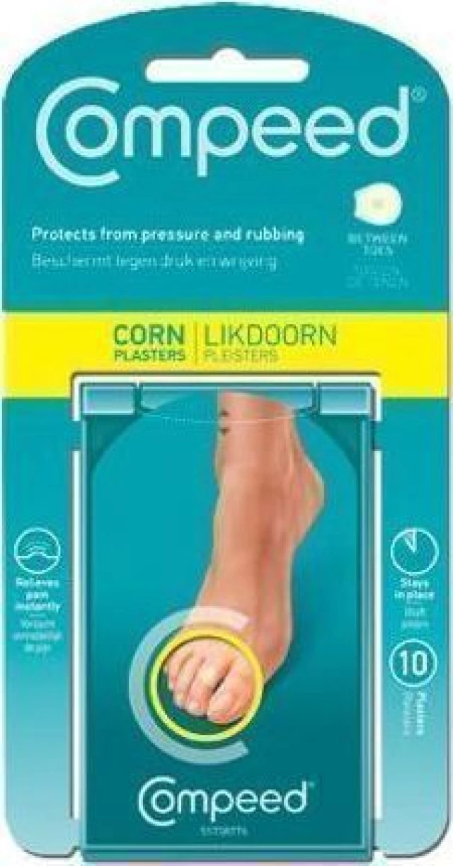 Compeed Επιθέματα για Κάλους Ανάμεσα στα Δάχτυλα 10τμχ
