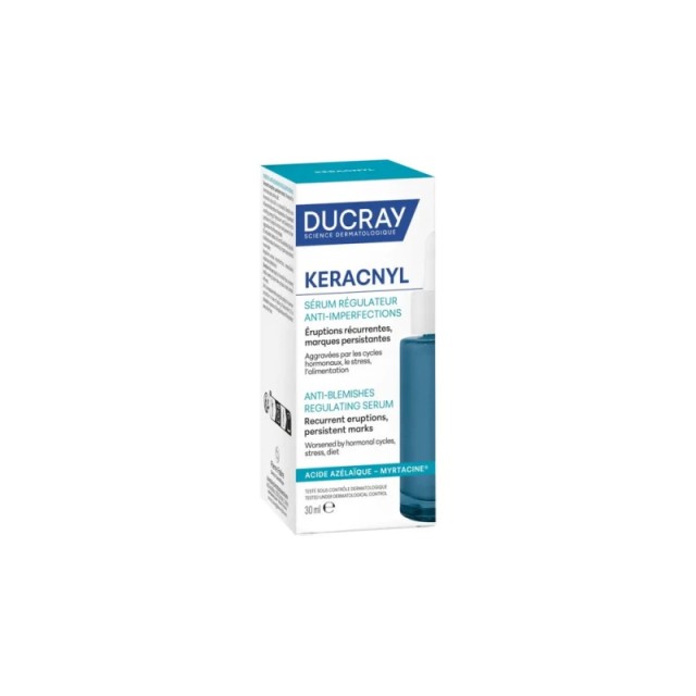 Ducray Keracnyl Serum Κρέμα Προσώπου για Λιπαρό Δέρμα 30ml