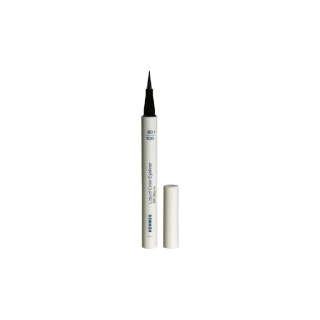 Korres Liquid Color Eyeliner N.01 Black 1ml
