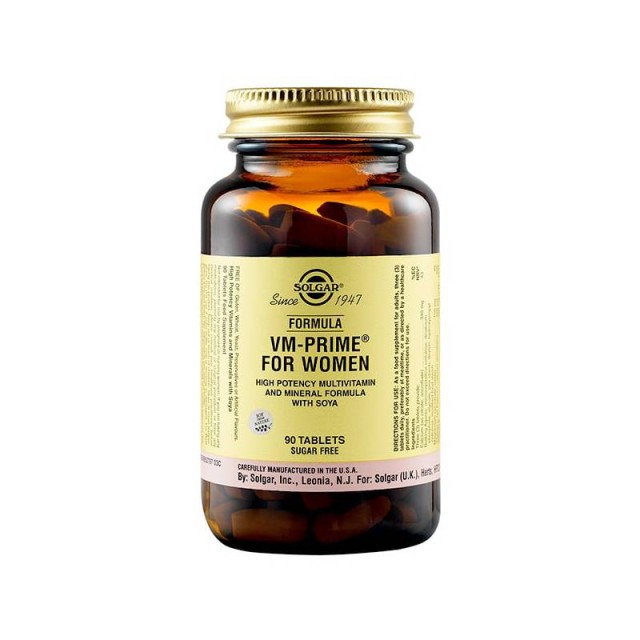 Solgar Formula VM-Prime For Women 90 ταμπλέτες