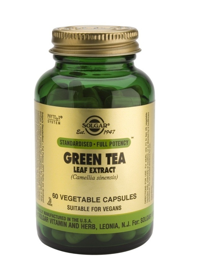 SOLGAR GREEN TEA LEAF EXTRACT veg. 60s