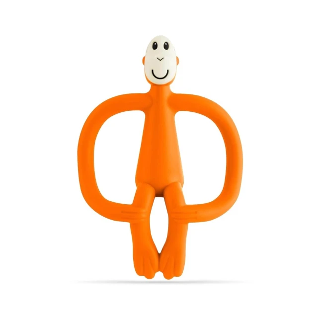 Matchstick Monkey Teething Toy Orange