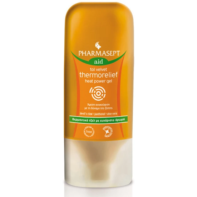 Pharmasept Tol Velvet Thermorelief Θερμαντικό Τζελ Με Ευχάριστο Άρωμα 100ml