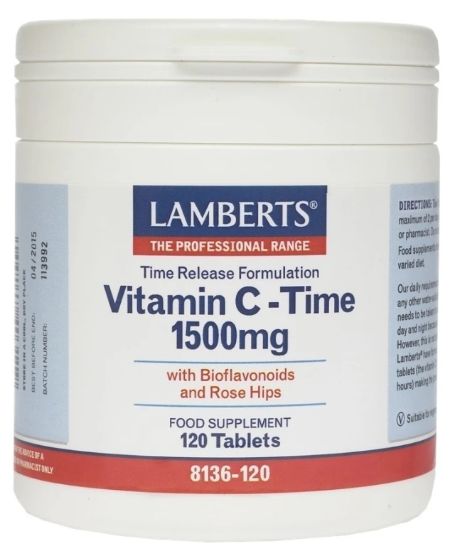 LAMBERTS VITAMIN C 1500mg 120tabs