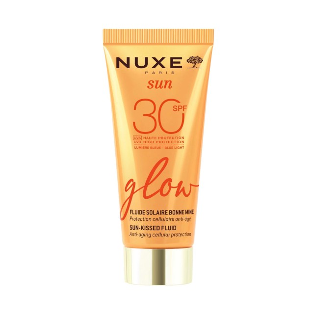Νuxe Sun Glow Sun-Kissed Fluid SPF30 - Αντηλιακή Κρέμα για Λάμψη, 40ml