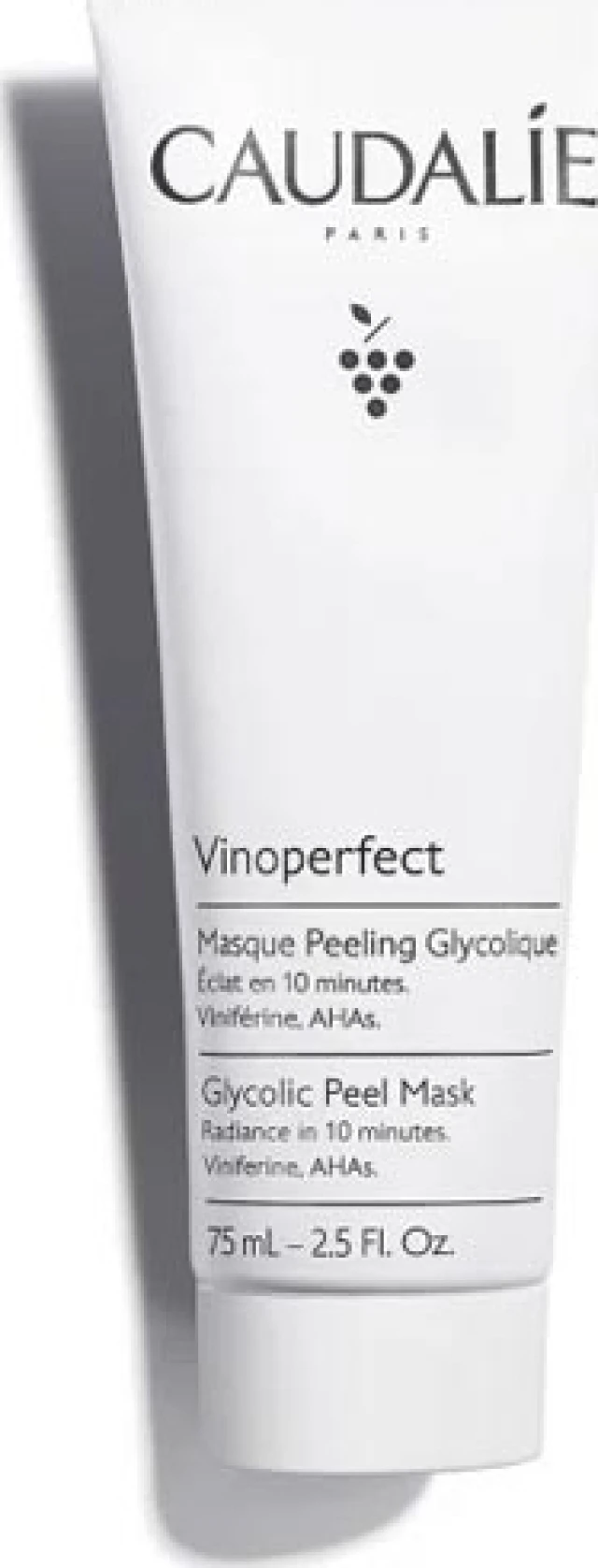 Caudalie Vinoperfect Glycolic Peel Mask Μάσκα Ήπιας Απολέπισης για Λάμψη & Ομοιόμορφο Τόνο 75ml
