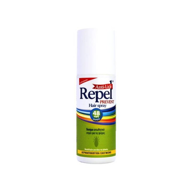 Uni-Pharma Repel Λοσιόν σε Spray για Πρόληψη Ενάντια στις Ψείρες Anti-Lice Prevent Hair Άοσμο 150ml