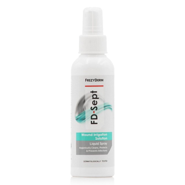 Frezyderm Sept Wound Irrigation Solution Liquid Spray Διάλυμα Έκπλυσης Πληγών 150ml
