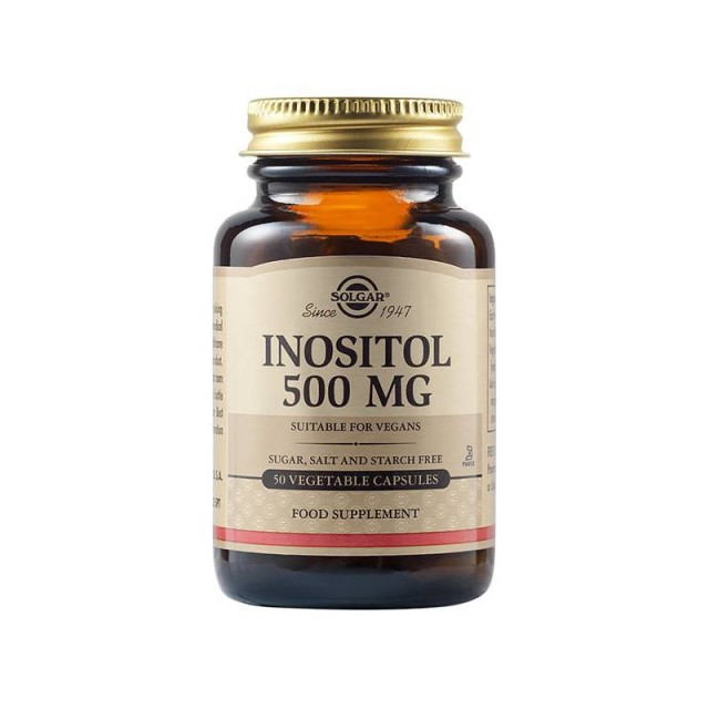Solgar Inositol 500mg, 50vcaps