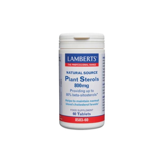 Lamberts Natural Source Plant Steroles 800mg 60 ταμπλέτες