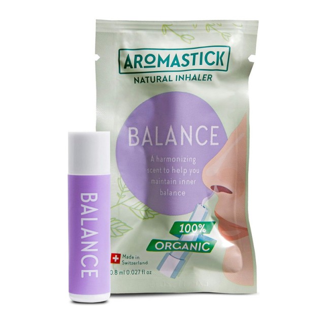 Aromastick Balance Συσκευή Εισπνοής με Αιθέρια Έλαια για την Συναισθηματική Ισορροπία & Ευεξία 0.8ml