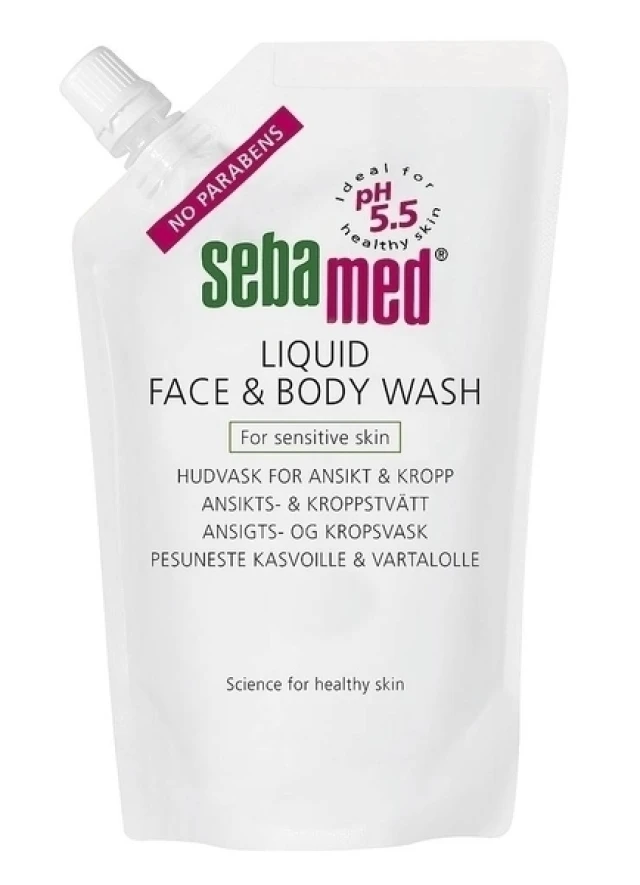 SebaMed Liquid Face and Body Wash Refill 400ml