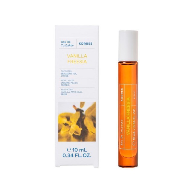 Korres Vanilla Freesia Eau de Toilette Γυναικείο Άρωμα, 10ml