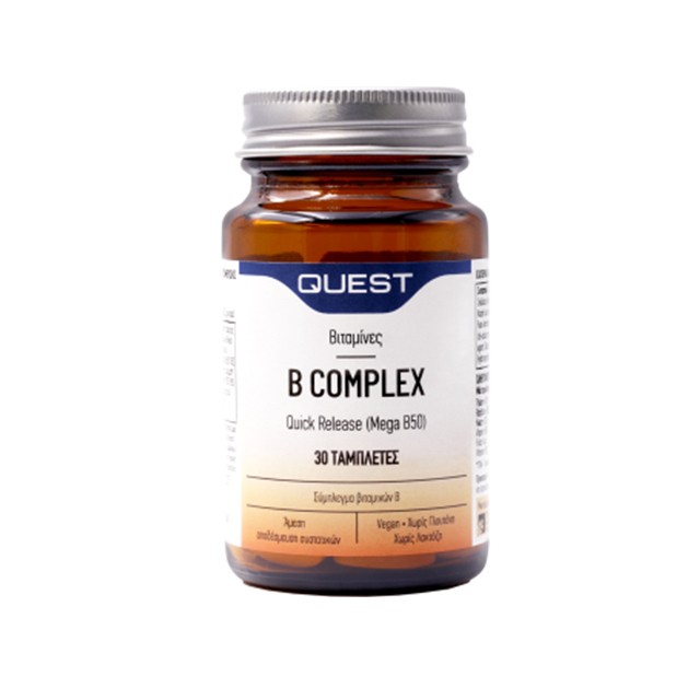QUEST MEGA B 100 TIMED RELEASE 30TABS