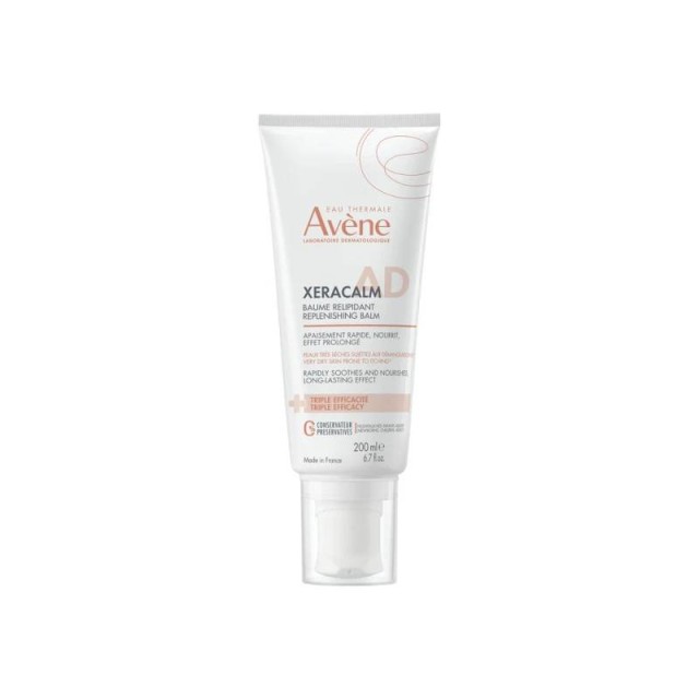 Avène Xeracalm AD Baume Αναπλήρωσης Λιπιδίων σε Πρόσωπο και Σώμα για Ξηρό και Ευαίσθητο Δέρμα 200 ml