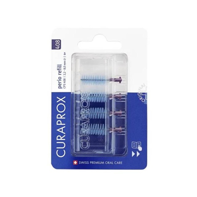 Curaprox CPS 508 Perio Refill Ανταλλακτικά Μεσοδόντια Βουρτσάκια, 4 τεμάχια