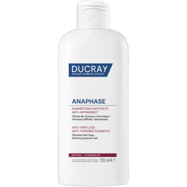 Ducray Anaphase Σαμπουάν κατά της Χρόνιας Τριχόπτωσης & των Λεπτών Μαλλιών, 200ml