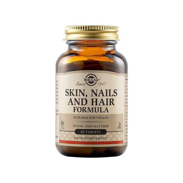 Solgar Skin, Nails & Hair Formula, 60tabs