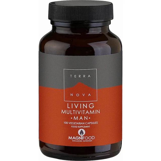 Terranova Living Multivitamin Man Πολυβιταμίνη για τις Καθημερινές Ανάγκες των Ανδρών, 50caps