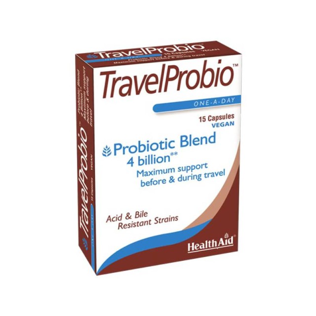 Health Aid Travel Probio 15 Κάψουλες