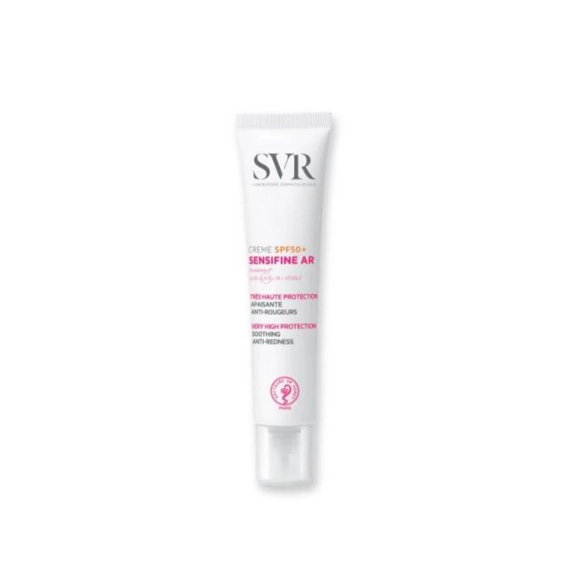 SVR Laboratoire Sensifine AR Creme SPF50+ Κρέμα Προσώπου για Δέρμα με Ερυθρότητα και Αντιηλιακή Προστασία 40ml