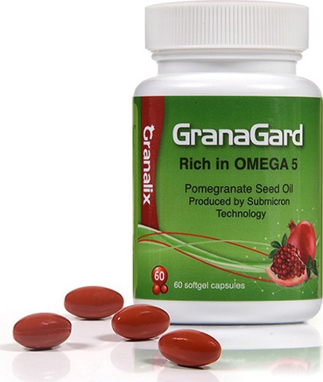 Leriva Granalix GranaGard Omega 5 Συμπλήρωμα Πλούσιο σε Ωμέγα 5 60 Μαλακές Κάψουλες