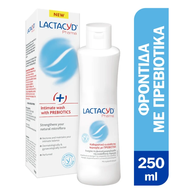 Lactacyd Καθαριστικό Ευαίσθητης Περιοχής με Πρεβιοτικά 250ml