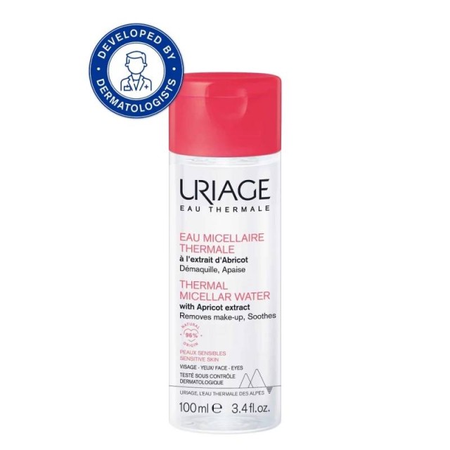 Uriage Thermal Micellar Water Νερό Καθαρισμού Πρόσωπο & Μάτια για Ευαίσθητες Επιδερμίδες 100ml