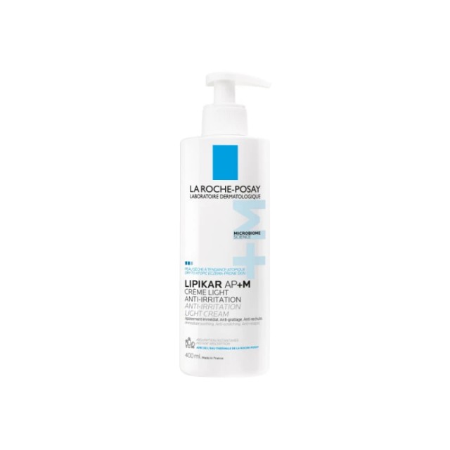 La Roche-Posay Lipikar Light Cream AP+M Μαλακτική Κρέμα για το Ξηρό Δέρμα με Τάση Ατοπίας 400ml