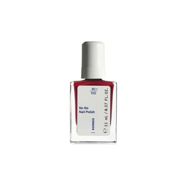 Korres No No Nail Polish Βερνίκι Νυχιών 51 True Red 11ml