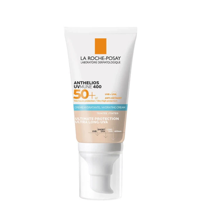 La Roche Posay Anthelios Uvmune 400 Crema Hydratante SPF50+ Αντηλιακή Ενυδατική Κρέμα Με Χρώμα, 50ml