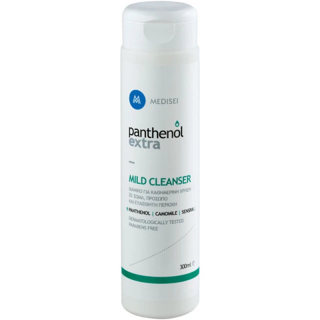 Medisei Panthenol Extra Mild Cleanser Απαλό Υγρό Καθαρισμού 300ml