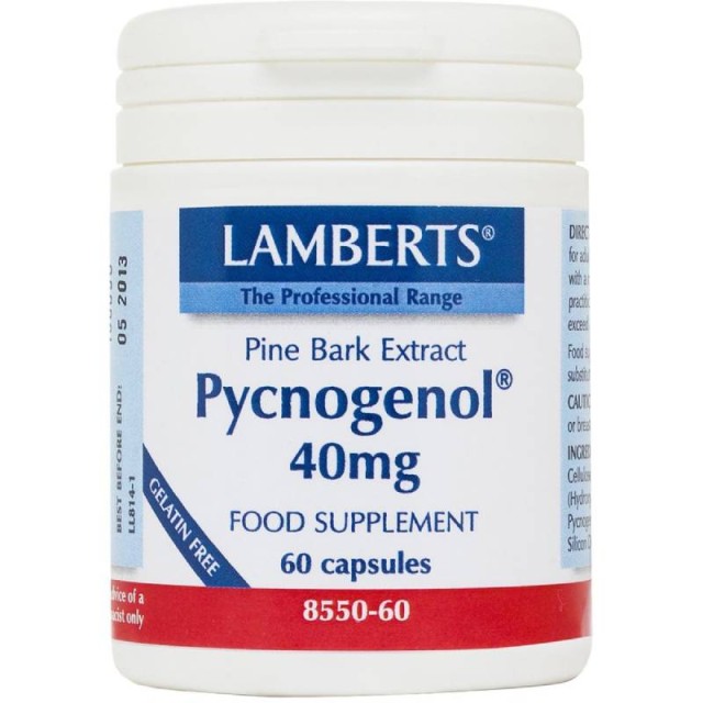 Lamberts Pycnogenol 40Mg 60 Κάψουλες