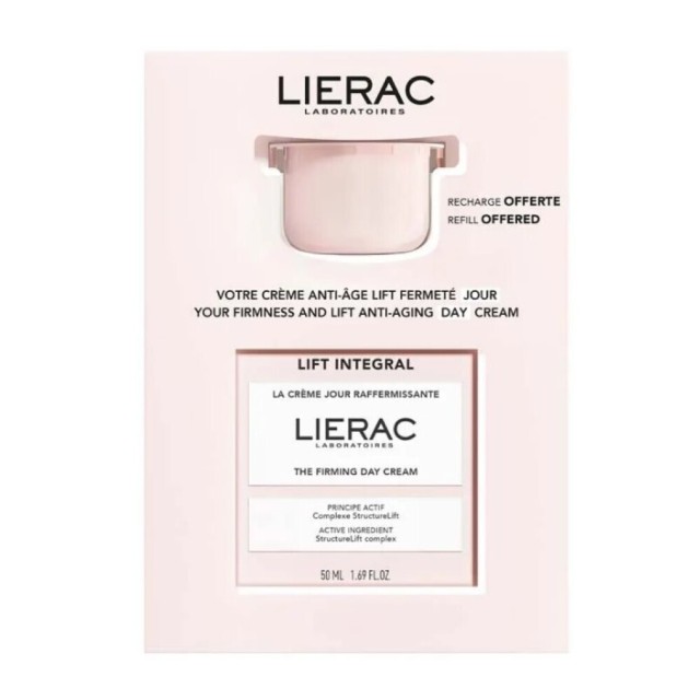Lierac Promo Set Lift Integral The Firming Day Cream Αντιγηραντική Κρέμα Ημέρας 50ml + Δώρο Free Refill 50ml