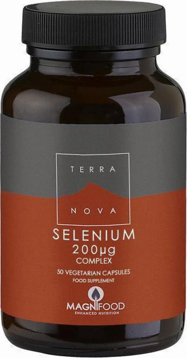 Terranova Selenium Complex 200mg 50 veg tabs