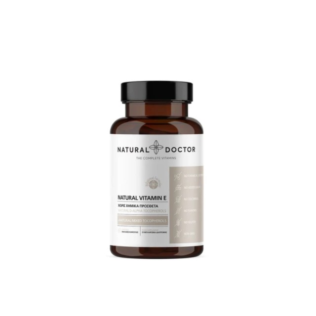 Natural Doctor Vitamin E Συμπλήρωμα διατροφής με βιταμίνη E 60 κάψουλες