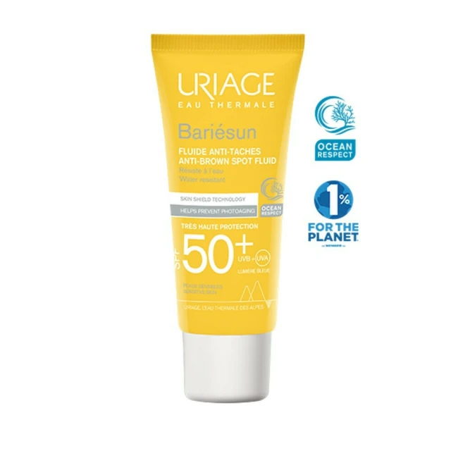 URIAGE Bariesun Anti-Brown Spot Fluid Αντηλιακή Λοσιόν Προσώπου με SPF50+ Κατά των Καφέ Κηλίδων 40ml