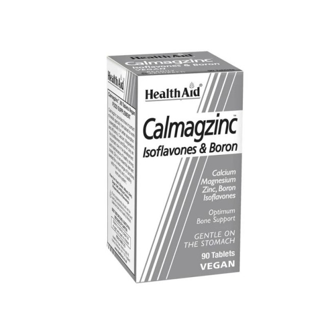 Health Aid Calmagzinc Συμπλήρωμα Διατροφής με Συνδυασμό Μετάλλων για Υγιή Οστά 90 Ταμπλέτες