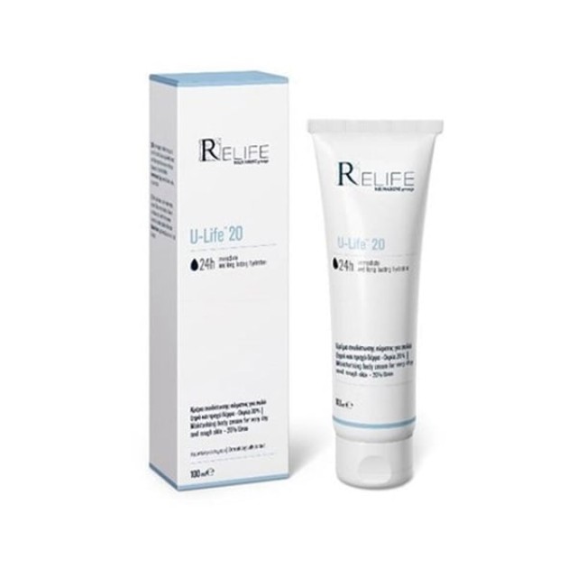 Relife U-Life 20 Moisturising Body Cream Ενυδατική Κρέμα Σώματος, 100ml