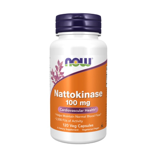 Now Foods Nattokinase 100mg 120 φυτικές κάψουλες