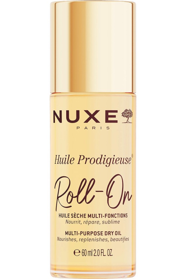 Nuxe Huile Prodigieuse Ξηρό Λάδι για Πρόσωπο, Σώμα & Μαλλιά σε Μορφή Roll On 60ml