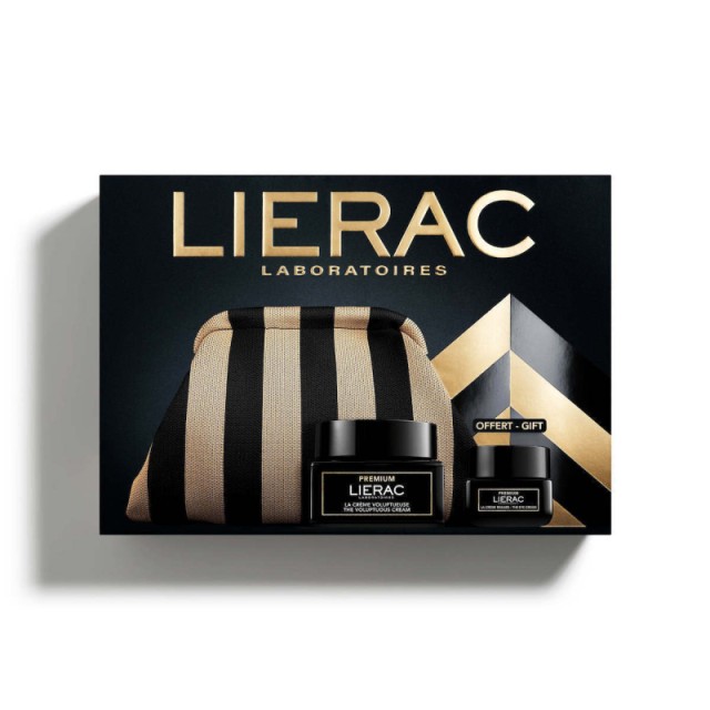 Lierac Promo Premium The Voluptuous Cream Αντιγηραντική Κρέμα Προσώπου 50ml & Κρέμα Ματιών Premium 20ml & Νεσεσέρ
