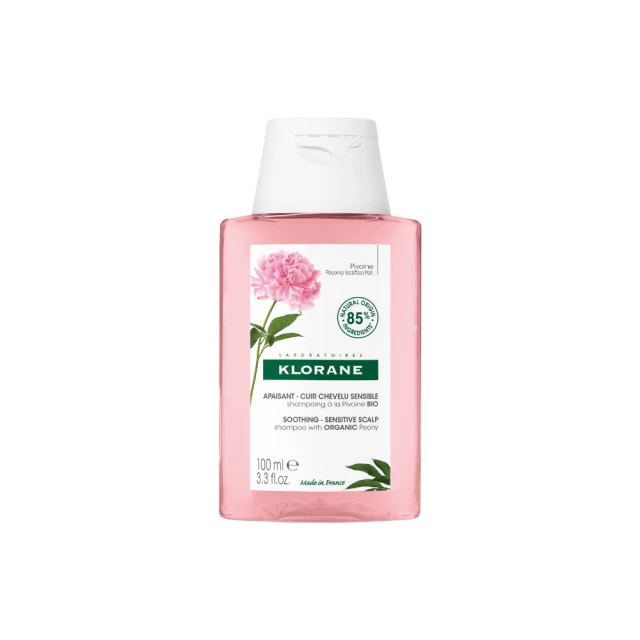 Klorane Pivoine Σαμπουάν για το Ευαίθητο & Ερεθισμένο Τριχωτό με Παιώνια BIO 100ml